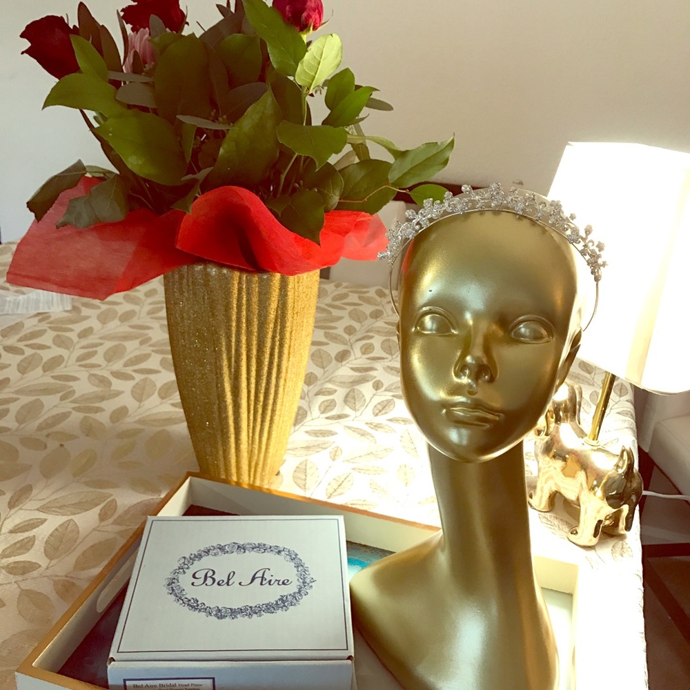 Bel Aire bridal head piece
